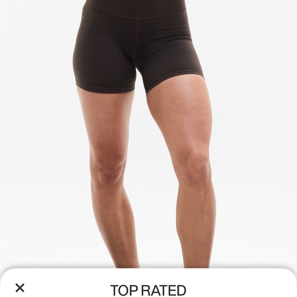 Athleta Women's Dark Brown Bike Shorts